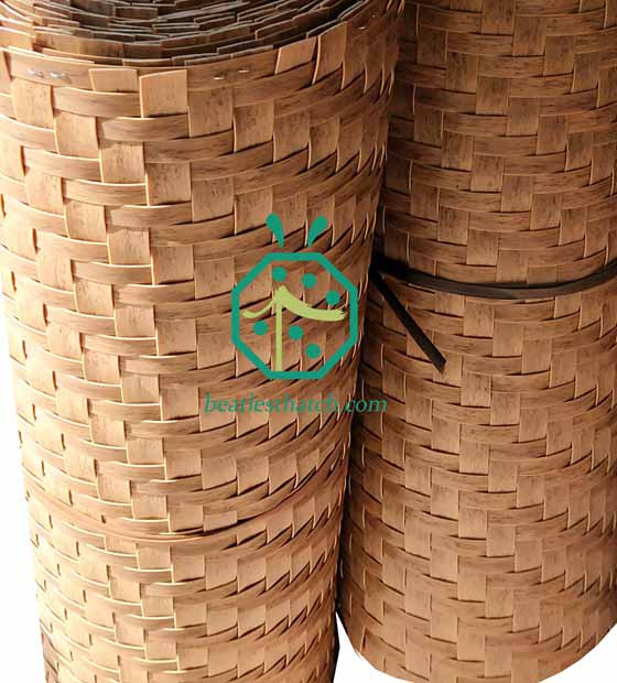 Plastic Bamboo Woven Mat Production For Fiji Malolo Islands