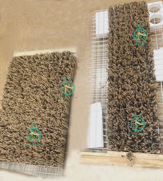 Saudi Arabia Artificial Thatch Roof Production Completed