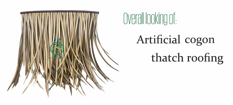 Products of synthetic cogon grass thatch roof product Products of synthetic cogon grass thatch roof product