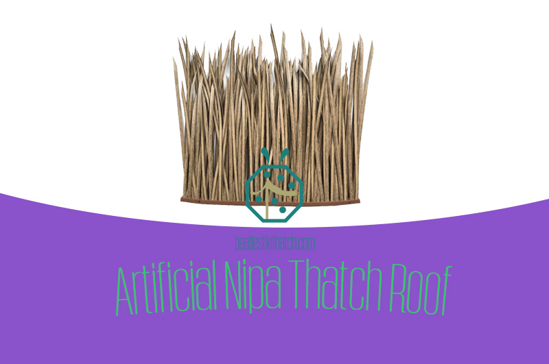 Faux nipa hut thatch roof for resort hotel decoration Faux nipa hut thatch roof for resort hotel decoration