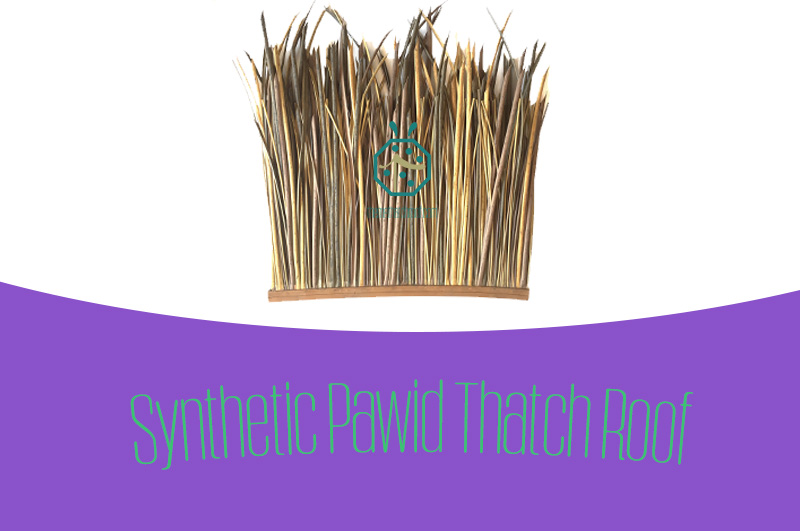 Synthetic Pawid thatch roof designs for waterfront villa construction in tropical ocean countries for Pacific areas Synthetic Pawid thatch roof designs for waterfront villa construction in tropical ocean countries for Pacific areas