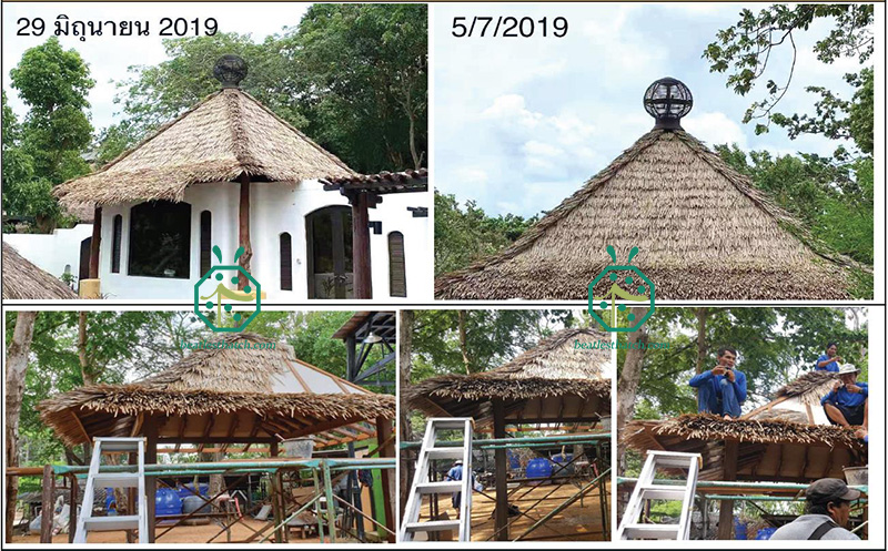 Tourism scenic spot nylon thatch roof materials Tourism scenic spot nylon thatch roof materials