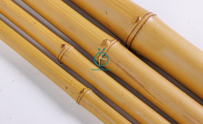 Painted of artificial bamboo poles for excellent looking Painted of artificial bamboo poles for excellent looking