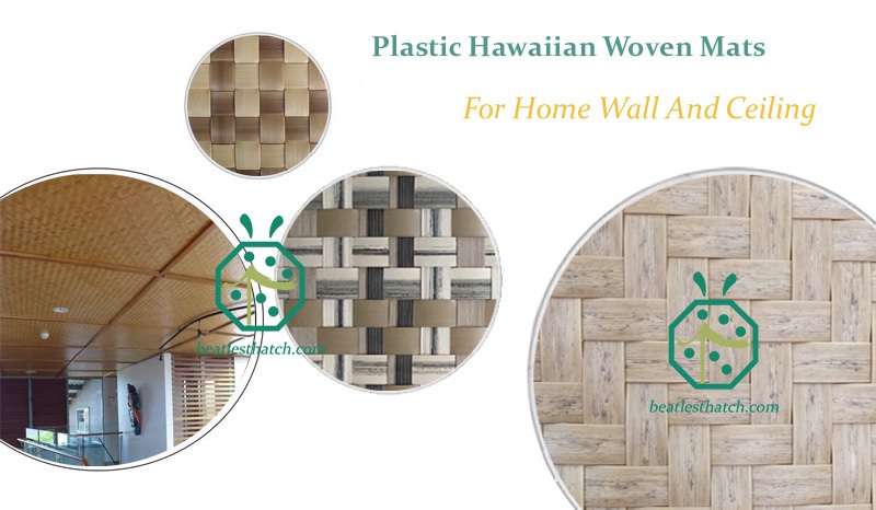 Uniform rustic looking plastic bamboo mat Uniform rustic looking plastic bamboo mat