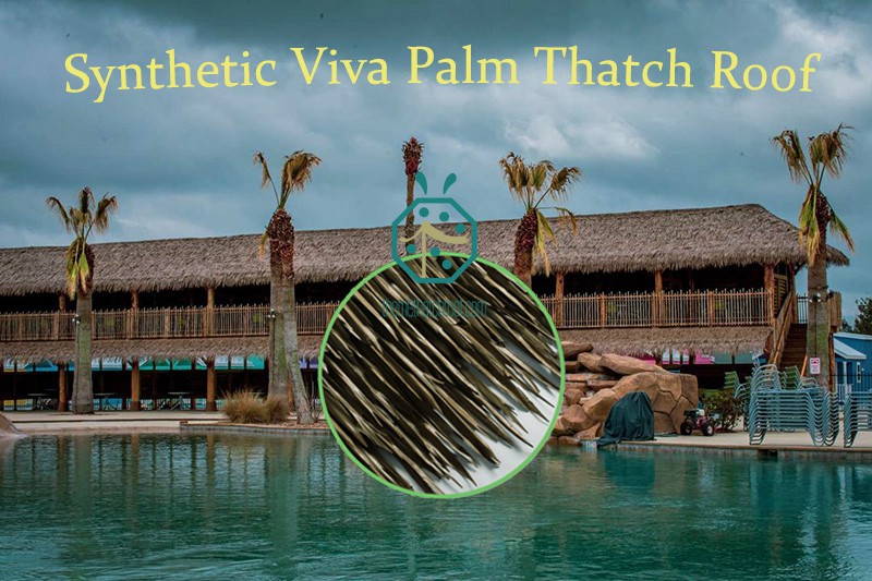 Artificial Mixed Materials Palm Roof For Tourism Restaurant Artificial Mixed Materials Palm Roof For Tourism Restaurant