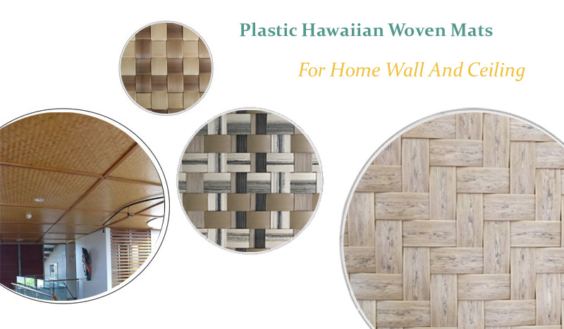 Plastic Bamboo Weave Panel For Bali Hut Ceiling Decoration Plastic Bamboo Weave Panel For Bali Hut Ceiling Decoration