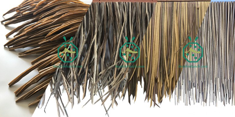 Artificial tree hut thatched roof tiles for sale Artificial tree hut thatched roof tiles for sale