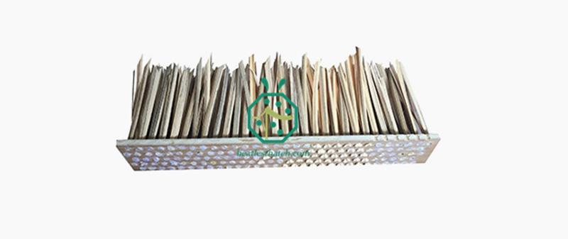 Synthetic Reed Thatch Roof Eave Tile Synthetic Reed Thatch Roof Eave Tile