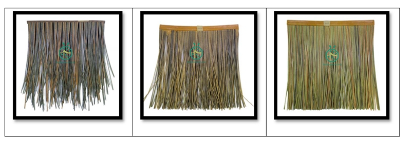 Middle East resort villa artificial cape reed thatch roof Middle East resort villa artificial cape reed thatch roof