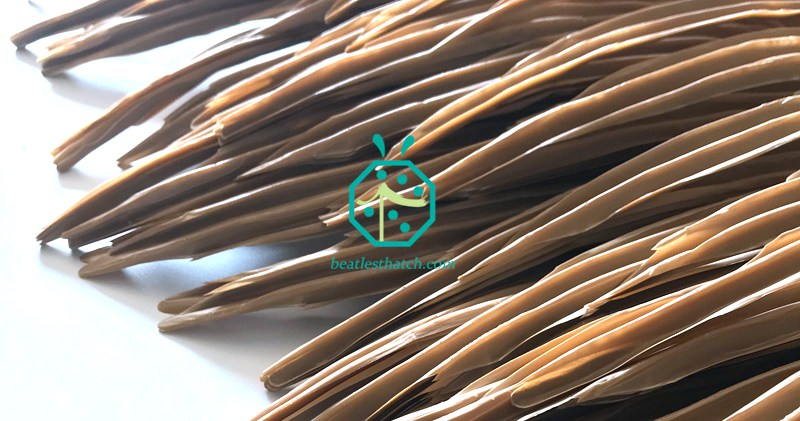 Synthetic Nipa Palm Thatch Roofing For Cottage Building Synthetic Nipa Palm Thatch Roofing For Cottage Building