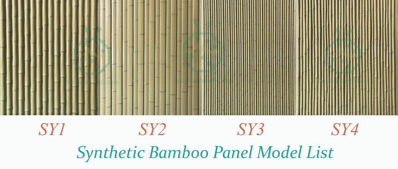 Natural Looking Synthetic Bamboo Siding Wall Panels For Interior Room Decoration Natural Looking Synthetic Bamboo Siding Wall Panels For Interior Room Decoration