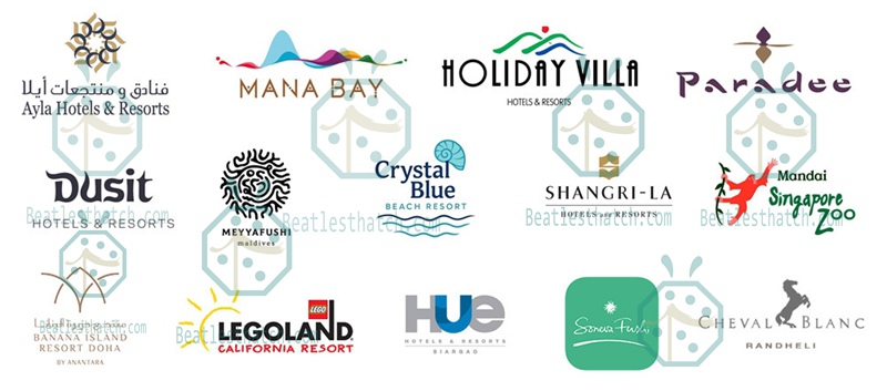 Some of Our Synthetic Thatch Roof Resort Hotel Clients