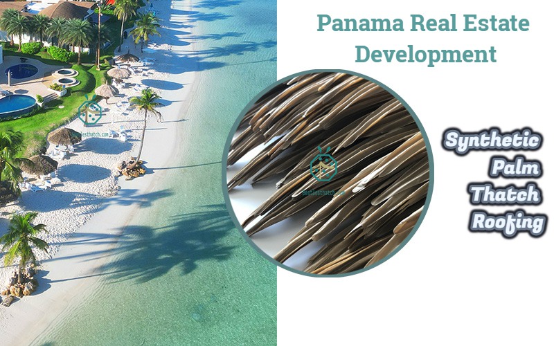 Artificial Palm Thatch Roof for Beach Real Estate Resort Hotel Development