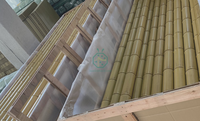 Plastic bamboo canes products packaging Plastic bamboo canes products packaging