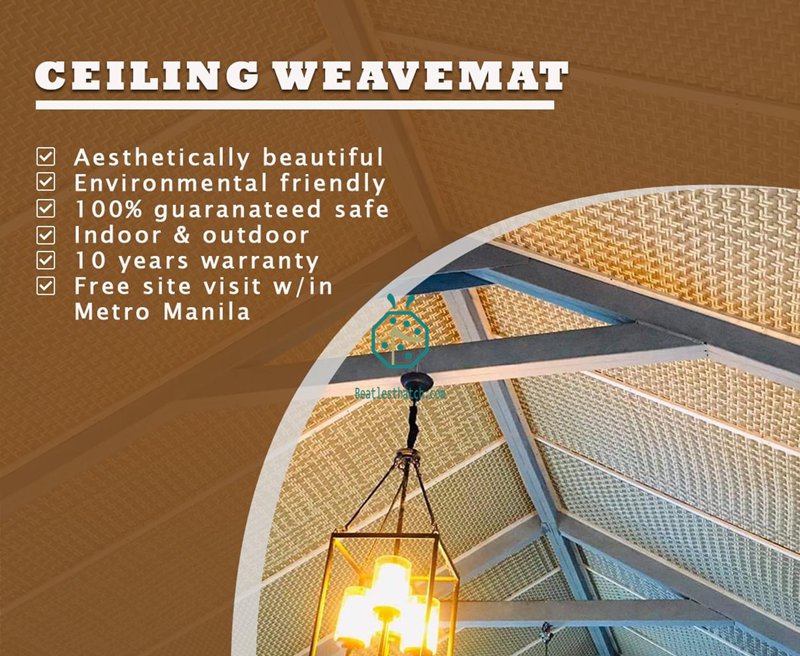Bamboo woven wall covering for hotel lobby and room Bamboo woven wall covering for hotel lobby and room