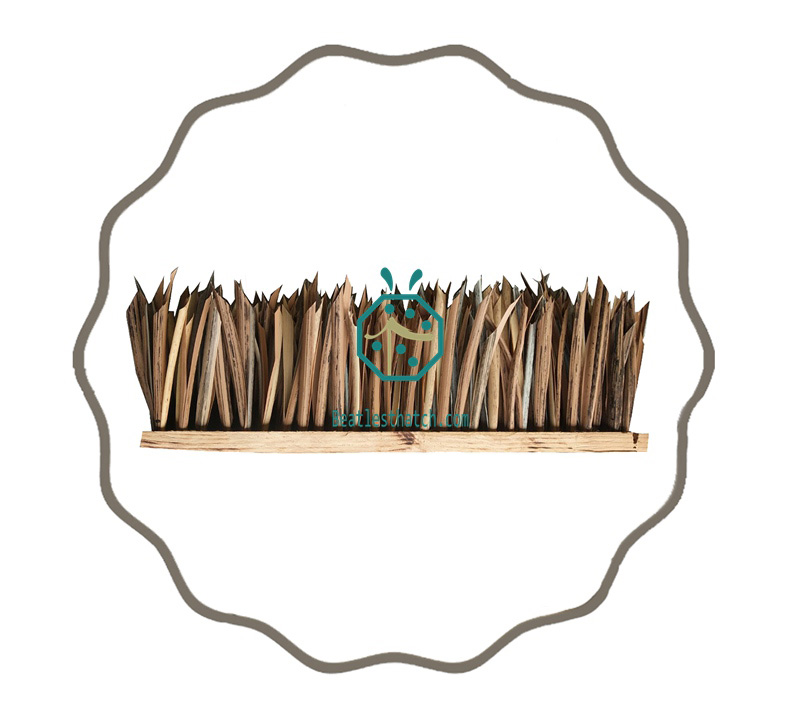 Artificial synthetic thatch roofing materials Artificial synthetic thatch roofing materials