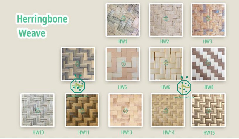 Synthetic Bamboo Herringbone Weave Panel For Tree Hut House Interior Wall And Ceiling Decoration Synthetic Bamboo Herringbone Weave Panel For Tree Hut House Interior Wall And Ceiling Decoration