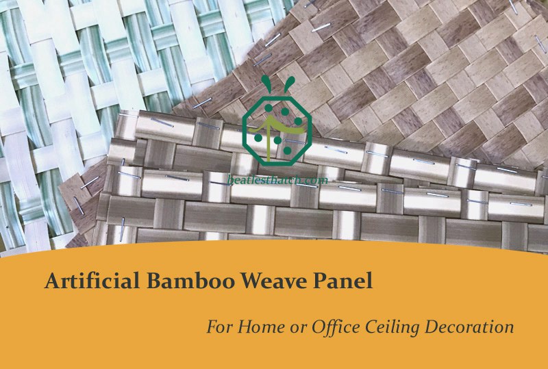 Synthetic woven bamboo matting sheets for kitchen decoration Synthetic woven bamboo matting sheets for kitchen decoration