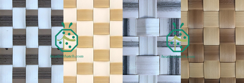 Palm Leaf Woven Matting for Resort Hotel Interior and Exterior Wall Decoration