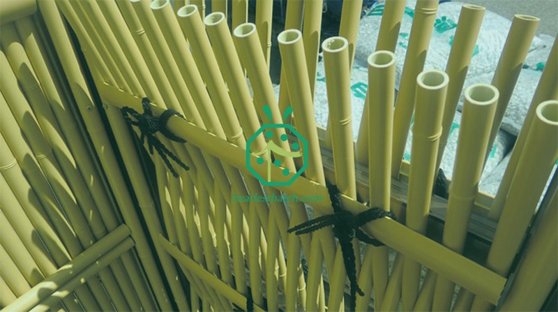 Plastic Bamboo Poles For Interior Or Outdoor Fence Screen Plastic Bamboo Poles For Interior Or Outdoor Fence Screen