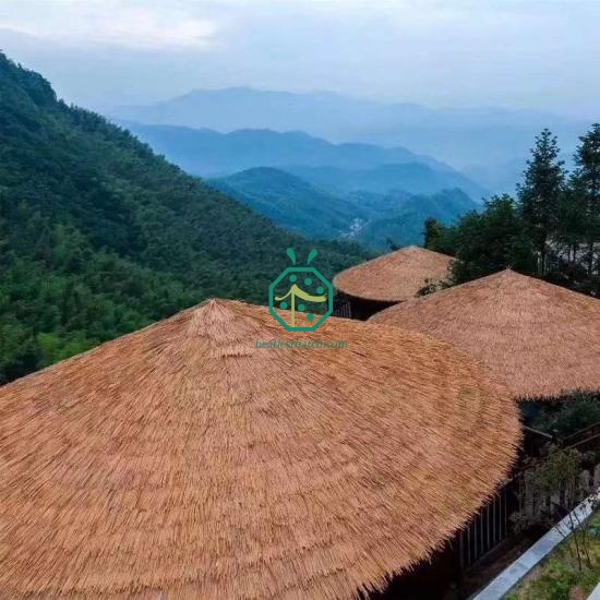 Competitive price synthetic thatch roofing