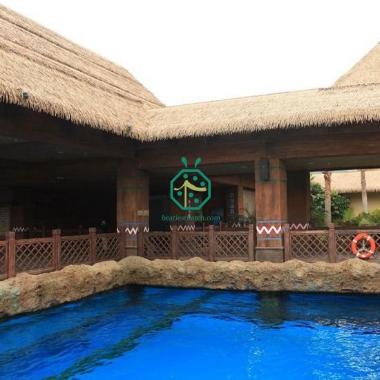 Restaurant Artificial Thatch Roofing Tiles Micronesia
