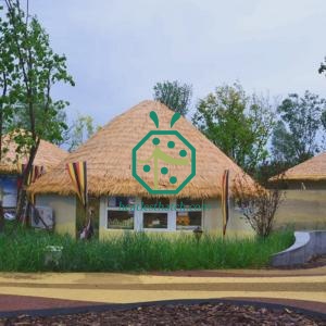 Restaurant Artificial Thatch Roof Renovation