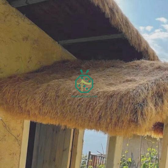 Artificial Coiron Thatch for Theme Park Pavilion Roof Landscape Design