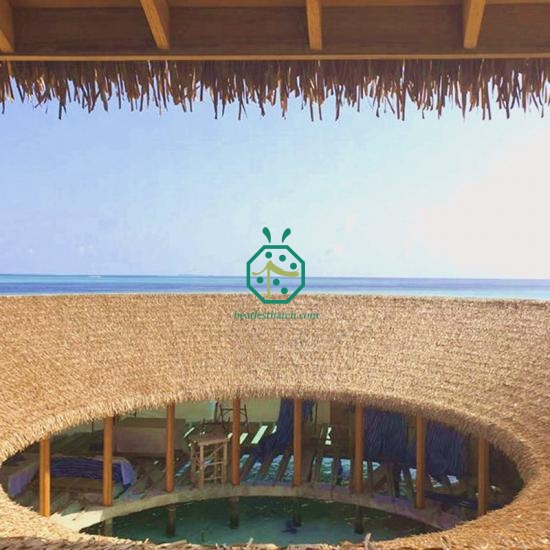 Pavilion design by high quality competitive prices fake attap thatch roofing from China