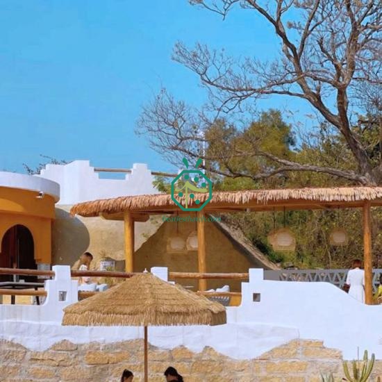 Scenic Spot Sunshade Imitation Attap Thatch Roof Tiles