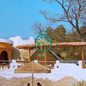 Scenic Spot Sunshade Imitation Attap Thatch Roof Tiles