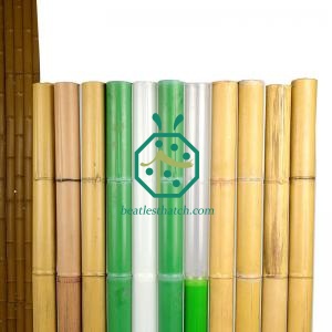 Wholesale Various Colors and Diameters Plastic Bamboo Sticks