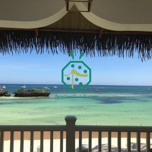 Resin Rattan Weave Bamboo Mats to Nipa Hut