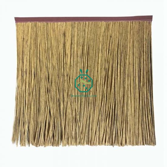 Pergola Mixed Materials Reed Thatched Roof
