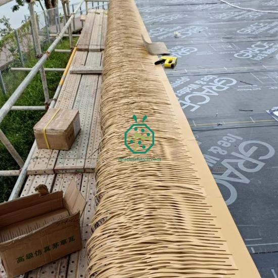 Metal Thatch Roofing Materials