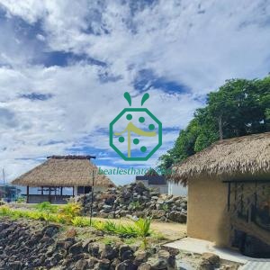 Artificial Palm Grass Tiki Thatch Roofing