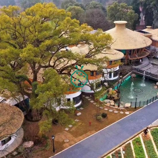 Aluminum Thatch Roofing For Hotels