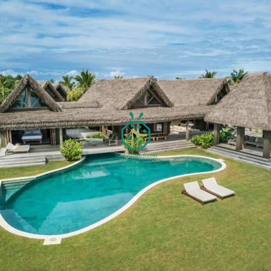 HDPE Artificial Palm Leaf Roofing