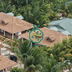 Compound Antioxidant Additives PVC Prefab House Thatch Roof Tiles Seychelles