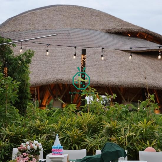 Botanical Garden Plastic Thatch Roof Products