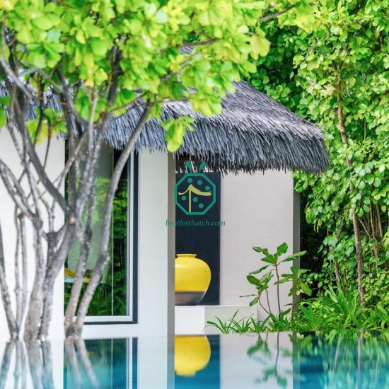 Philippines synthetic thatched roof designs